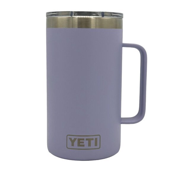 LASER ENGRAVED PERSONALIZATION YETI 24oz. MUG - COSMIC LILAC - Picture 1 of 2